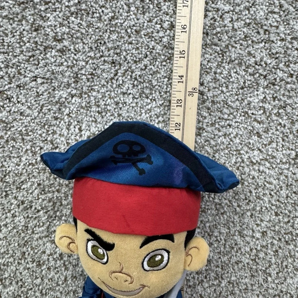 Disney Parks Jake & The Neverland Pirates Captain‎ Jake Sword Stuffed Plush 14